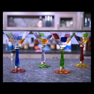 Martini glasses